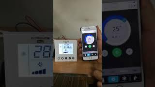 Intronics Wi-Fi thermostat :: iOS demo