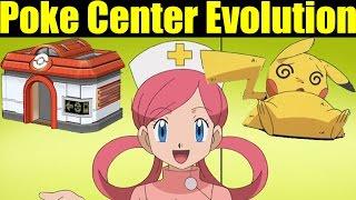 Evolution Of Healing Pokemon In Poke Centers (Pokemon Main Series)