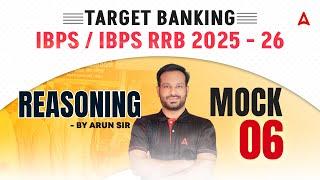 IBPS RRB Reasoning Classes in Tamil | IBPS RRB PO & Clerk Reasoning Mock Test -6 | by Arun Sir