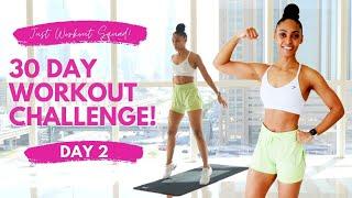 30 Day Workout Challenge - 'I AM AWESOME' - Day 2 | (NO EQUIPMENT) REAL-TIME Workout