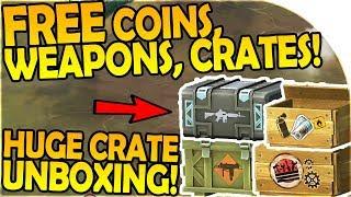 HOW TO GET FREE CRATES, WEAPONS, COINS + HUGE UNBOXING - Last Day on Earth Survival Update 1.5.6