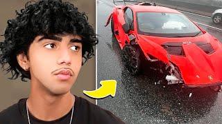 i crashed my lamborghini