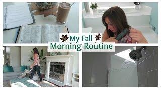 My Morning Routine Fall 2016 | Cleaning and Morning Motivation