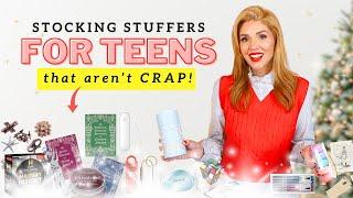 Stocking Stuffers + Gifts for TEENS  {that aren't just crap }