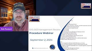 SYS-003 Management Review Procedure Webinar