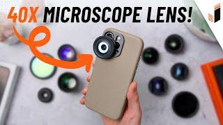 Every SANDMARC Lens on iPhone 15 Pro Max - 40x Microscope!