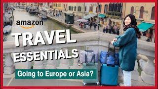 International Travel Essentials 2023 l Amazon Travel Must Haves for Europe & Asia Travel