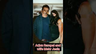 arjun rampal and wife mehr jesia ️