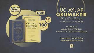  Muhtasar Osmanlıca-Türkçe Sözlük | KAMPANYA | Üç Aylar Okumaktır