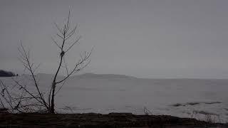 April shoreline Lake Erie