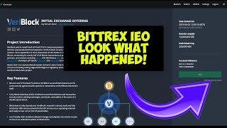 Investing Into Bittrex IEO Veriblock Here's What Happened!