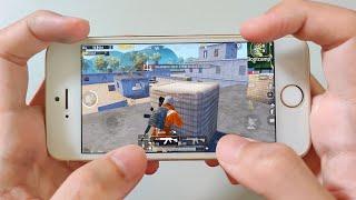 iPhone 5s - PUBG Mobile 4 Fingers Claw Handcam - Gameplay #87