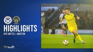 Ayr United vs Greenock Morton | William Hill Championship | 28/12/24