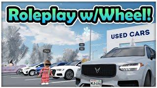 DRIVING IN A ROLEPLAY SERVER WITH WHEEL! | Roblox Greenville GVRP.CO