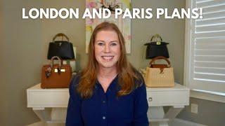 LONDON AND PARIS, WHAT I'M BUYING, SHOPPING, SITE SEEING, HOTELS, PLANS!