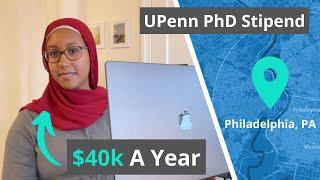 Ivy League $40,000 PhD Stipend Budget & Monthly Spending (UPenn) | Millennial Money