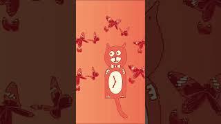 Cat and Fruits Hickory Dickory Dock #SubscribePh #hicorydickorydock #cartoon