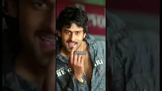 Prabhas movie's transformation  All movies list #prabhas #shorts #viral #trending #moviesinfo8