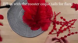 DIY Kentucky Derby Hat with Feathers The Feather Place