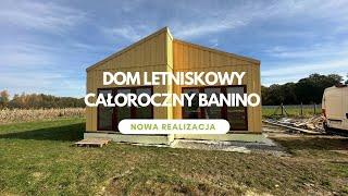 Dom letniskowy całoroczny BANINO V3_A1, 49 m2, 3 pokoi, WT2021