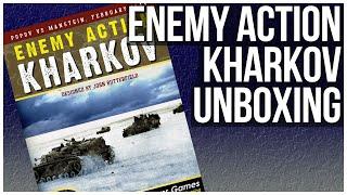 Enemy Action: Kharkov | Compass Games | Solitaire Wargame Historical Board Game | John Butterfield