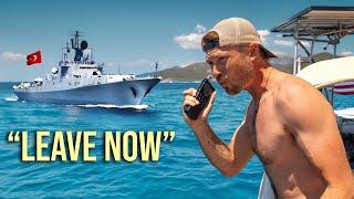 Chased by a Turkish WARSHIP | S09E15