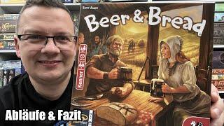 Beer & Bread (Pegasus Spiele) - 2-Personen-Spiel ab 10 Jahren rund um Bier und Brot