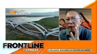 Eksklusibong panayam kay Engr. Cañete tungkol sa gumuhong tulay sa Isabela | Frontline Express