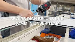 Bewerben Sie sich jetzt und arbeiten Sie in einer der modernsten Produktionen