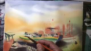 Watercolor by Sun Artist EP.1