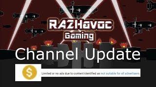 RedAlert2Havoc - Channel Update: 'Not Suitable For All Advertisers' Affecting Channel's Future