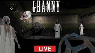 Horror game play live || granny hack mode live || granny kese khelte hai || granny live stream #live