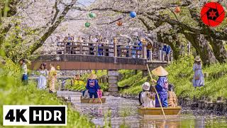 Top 3 Cherry Blossom Spots near Tokyo: No Crowds - 4K HDR