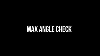 Mitsubishi EDM: MV Series Max Angle Check