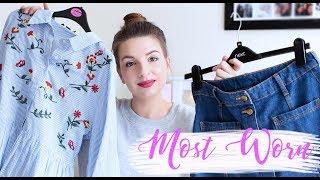 MOST WORN ITEMS IN MY WARDROBE | SPRING SUMMER