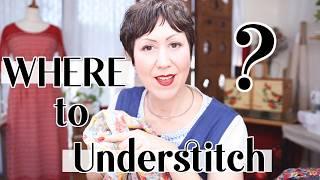 Understitching Secrets! When & Where to Use this Sewing Technique! (NOT Topstitching!)