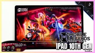 Samsung Tab S10 Plus Mobile Legends Gaming test MLBB | Dimensity 9300+, 120Hz Display