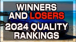 Winners and Losers: 2024 J.D. Power Quality Rankings