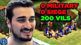 I Won a Game with Only Villagers | AoE2