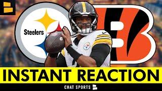 Steelers News: INSTANT REACTION After 44-38 WIN vs. Bengals | Russell Wilson DOMINATES In Huge Win!