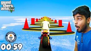 World's Most HARDEST STUNT RACE in GTA 5Gta 5 tamil | Gta V Stunt Bike Race | Gta tamilan