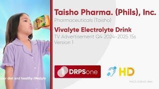 Vivalyte Electrolyte Drink TV Ad Q4 2024-2025 15s (Philippines, Version 1) [CC/HD]