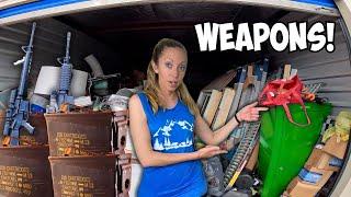 CHOCK FULL GUN SAFE FOUND IN A STORAGE UNIT!