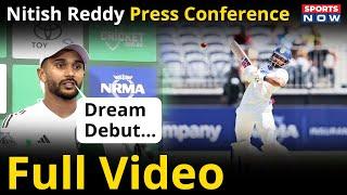 Nitish Kumar Reddy Press Conference | Dream Debut | India vs Australia | Perth Test | Bumrah