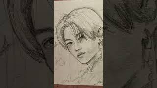 pencil Felix #straykids #leefelix #stay #lovestay #stayart #leeyongbok #artwork #pencil #mjane_art