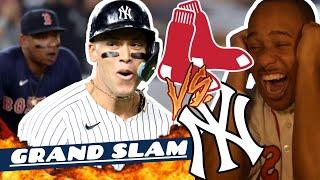 i. am. okay. || RED SOX VS YANKEES GAME 2 HIGHLIGHTS FAN REACTION [AARON JUDGE GO-AHEAD GRAND SLAM!]