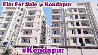 2 BHK 1200 Sft Ready To Move | Flat For Sale in Kondapur Hyderabad | Kondapur 2bhk Flat | #kondapur