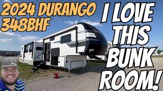 2024 Durango 348BHF | Fifth Wheel Bunkhouse RV By KZ