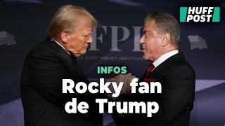 Sylvester Stallone, ravi de la victoire de Donald Trump, a osé deux comparaisons audacieuses