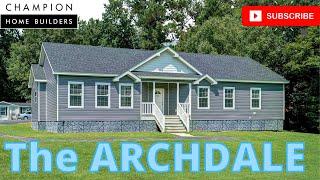 I LOVE A GOOD ARCHWAY! | THE ARCHDALE | CHAMPION HOMES | MOBILE HOME TOUR